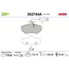 Valeo | Bremsbelagsatz, Scheibenbremse | 302744A Valeo | Bremsbelagsatz, Scheibenbremse | 302744A