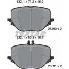 Textar | Bremsbelagsatz, Scheibenbremse | 2639001 Textar | Bremsbelagsatz, Scheibenbremse | 2639001