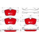 TRW | Bremsbelagsatz, Scheibenbremse | GDB1668DTE TRW | Bremsbelagsatz, Scheibenbremse | GDB1668DTE