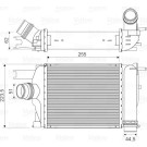 Valeo | Ladeluftkühler | 818609