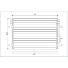 Valeo | Kondensator, Klimaanlage | 817741