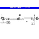 ATE | Bremsschlauch | 24.5241-0429.3