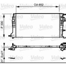 Valeo | Kühler, Motorkühlung | 735182