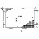 Mahle | Kühler, Motorkühlung | CR 294 000S