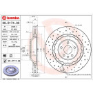 Brembo | Bremsscheibe | 09.D174.33