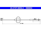 ATE | Seilzug, Feststellbremse | 24.3727-0654.2