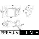 Mahle | Ladeluftkühler | CI 540 000P