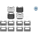 Meyle | Bremsbelagsatz, Scheibenbremse | 025 231 5715/PD Meyle | Bremsbelagsatz, Scheibenbremse | 025 231 5715/PD