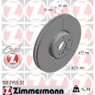 Zimmermann | Bremsscheibe | 150.2955.32