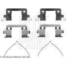 Blue Print | Zubehörsatz, Scheibenbremsbelag | ADBP480016