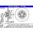 ATE | Bremsscheibe | 24.0111-0182.2