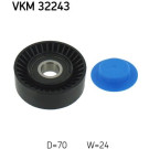 SKF | Umlenk-/Führungsrolle, Keilrippenriemen | VKM 32243