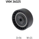 SKF | Umlenk-/Führungsrolle, Keilrippenriemen | VKM 36025