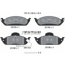 Textar | Bremsbelagsatz, Scheibenbremse | 2319303 Textar | Bremsbelagsatz, Scheibenbremse | 2319303