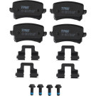 TRW | Bremsbelagsatz, Scheibenbremse | GDB1763 TRW | Bremsbelagsatz, Scheibenbremse | GDB1763