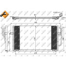 NRF | Kondensator, Klimaanlage | ohne Entfeuchter | 35234
