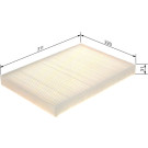 BOSCH 1 987 435 105 Innenraumfilter BOSCH 1 987 435 105 Innenraumfilter