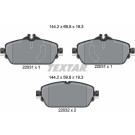Textar | Bremsbelagsatz, Scheibenbremse | 2203101 Textar | Bremsbelagsatz, Scheibenbremse | 2203101
