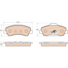 TRW | Bremsbelagsatz, Scheibenbremse | GDB1992 TRW | Bremsbelagsatz, Scheibenbremse | GDB1992