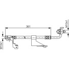 BOSCH | Bremsschlauch | 1 987 476 821