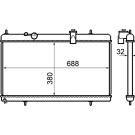 Mahle | Kühler, Motorkühlung | CR 801 000S