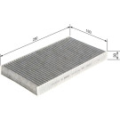 BOSCH 1 987 431 459 Innenraumfilter BOSCH 1 987 431 459 Innenraumfilter