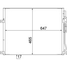 Mahle | Kondensator, Klimaanlage | AC 564 000S