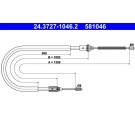 ATE | Seilzug, Feststellbremse | 24.3727-1046.2
