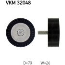 SKF | Umlenk-/Führungsrolle, Keilrippenriemen | VKM 32048