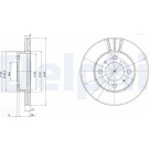 Delphi | Bremsscheibe | BG2810