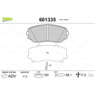 Valeo | Bremsbelagsatz, Scheibenbremse | 601335 Valeo | Bremsbelagsatz, Scheibenbremse | 601335