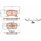 TRW | Bremsbelagsatz, Scheibenbremse | GDB2091 TRW | Bremsbelagsatz, Scheibenbremse | GDB2091