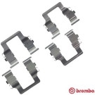 Brembo | Zubehörsatz, Scheibenbremsbelag | A 02 201