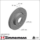 Zimmermann | Bremsscheibe | 450.5207.52