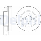 Delphi | Bremsscheibe | BG2683