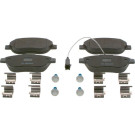 BOSCH | Bremsbelagsatz, Scheibenbremse | 0 986 424 596 BOSCH | Bremsbelagsatz, Scheibenbremse | 0 986 424 596