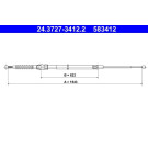 ATE | Seilzug, Feststellbremse | 24.3727-3412.2