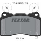 Textar | Bremsbelagsatz, Scheibenbremse | 2591501 Textar | Bremsbelagsatz, Scheibenbremse | 2591501