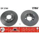 TRW | Bremsscheibe | DF2780