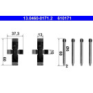 ATE | Zubehörsatz, Scheibenbremsbelag | 13.0460-0171.2
