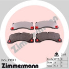 Zimmermann | Bremsbelagsatz, Scheibenbremse | 24553.960.1 Zimmermann | Bremsbelagsatz, Scheibenbremse | 24553.960.1