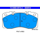 ATE | Bremsbelagsatz, Scheibenbremse | 13.0460-4914.2 ATE | Bremsbelagsatz, Scheibenbremse | 13.0460-4914.2