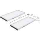 BOSCH 1 987 432 161 Innenraumfilter BOSCH 1 987 432 161 Innenraumfilter