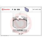 Brembo | Bremsbelagsatz, Scheibenbremse | P 06 099