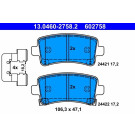 ATE | Bremsbelagsatz, Scheibenbremse | 13.0460-2758.2