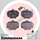 Zimmermann | Bremsbelagsatz, Scheibenbremse | 20344.145.1 Zimmermann | Bremsbelagsatz, Scheibenbremse | 20344.145.1