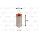 Valeo | Luftfilter | 585612