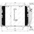 NRF | Kondensator, Klimaanlage | 35215