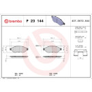 Brembo | Bremsbelagsatz, Scheibenbremse | P 23 144