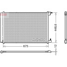 Denso | Kondensator, Klimaanlage | DCN17060